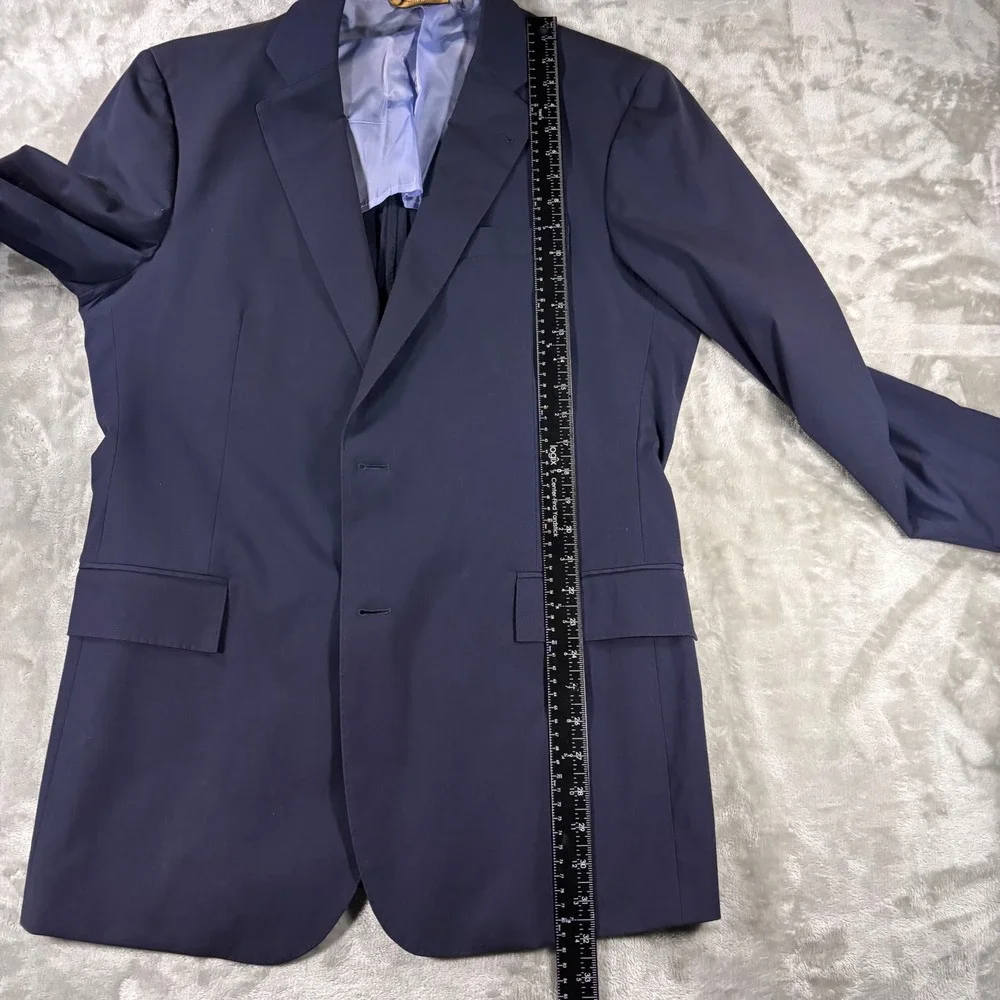 Brooks Brothers 1818 Regent Loro Piana Rain System Navy Blazer Sport Coat Mens